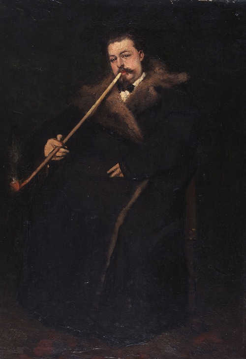Portrait of the Artist Gustave Poirier
