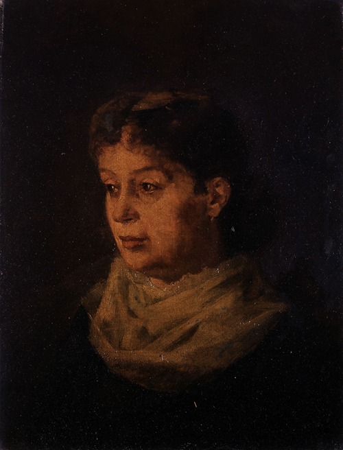 Portrait of the Wife of the Artist Gustave Poirier