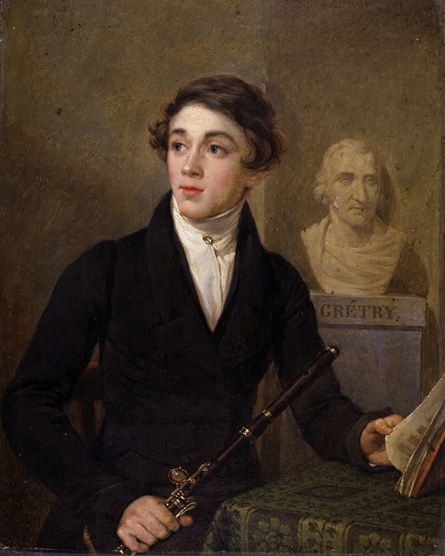 Portrait of the Musician Jean De Vigne