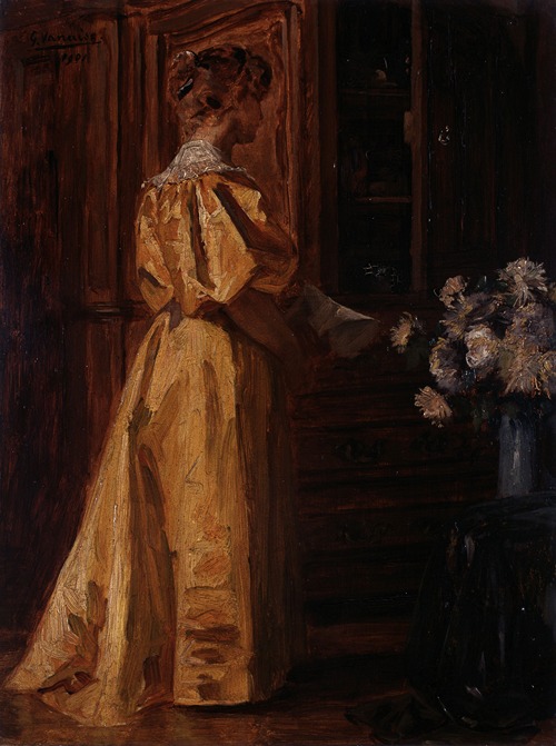 A Young Woman (study)