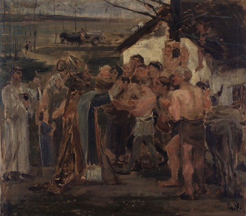 Saint Livinus in Flanders (study)