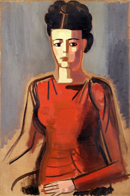 Portrait of the Artist Irène Hamerlinck