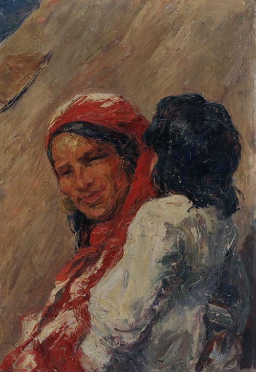 Gypsy Woman with Child
