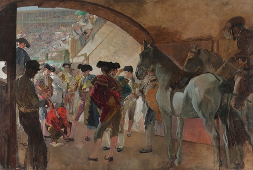Antes de la corrida (Before the Bullfight)