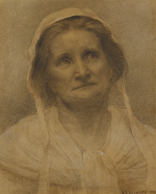 Head of a Peasant Woman