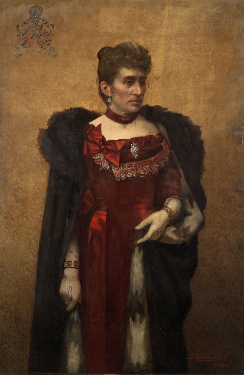 Portrait of Baroness Marie-Ludwine De Pauw-Schellekens