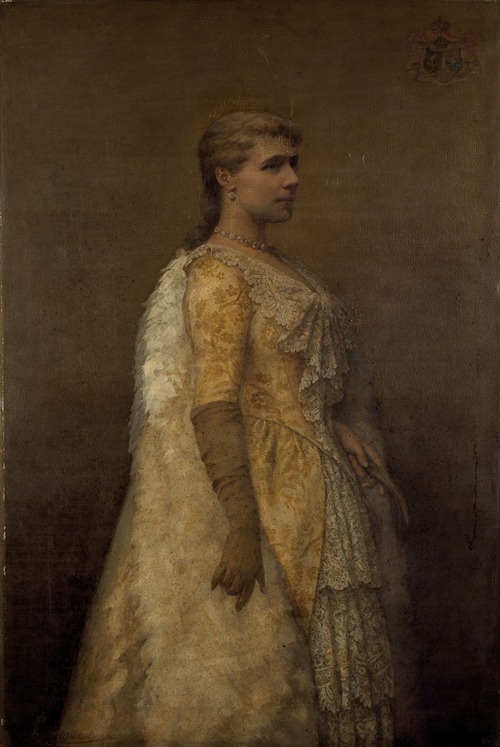 Portrait of Queen Marie-Henriette