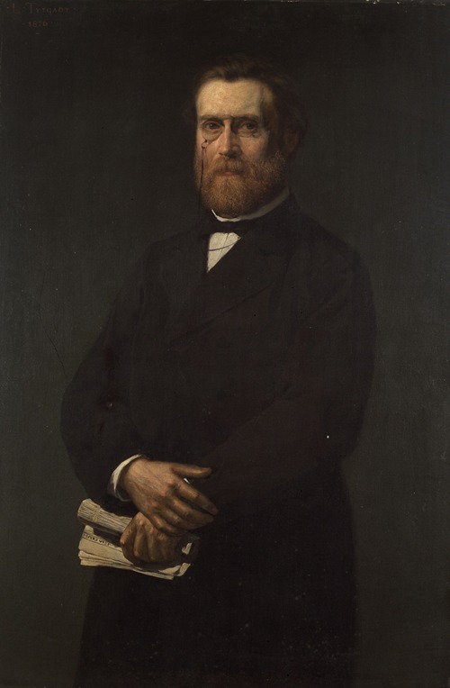 Portrait of the Politician and Journalist Willem Rogghé