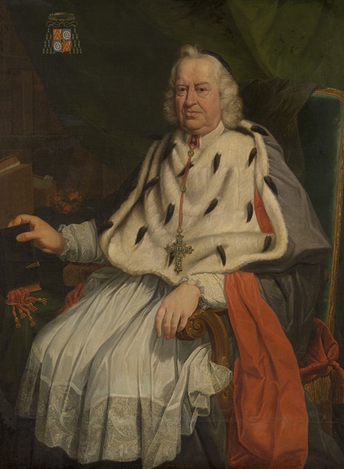Portrait of Henricus Josephus van Susteren, Bishop of Bruges