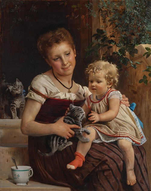 A Young Beauty - Artvee