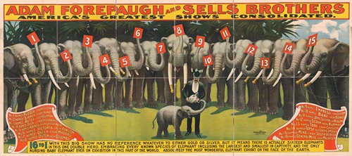16 to 1 … Absolutely the most wonderful elephant exhibit on the face of the earth