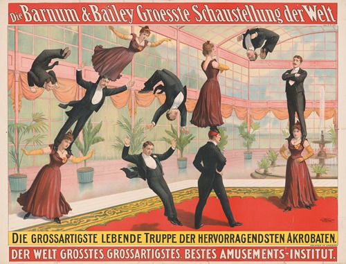 Die Barnum & Bailey groesste schaustellung der welt Heiss umstrittenes Rennen auf der Hippodrom… 2