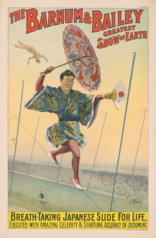 The Barnum & Bailey greatest show on earth Breath-taking Japanese slide for life