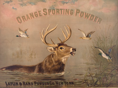 Orange sporting powder. Laflin & Rand Powder Co., New York
