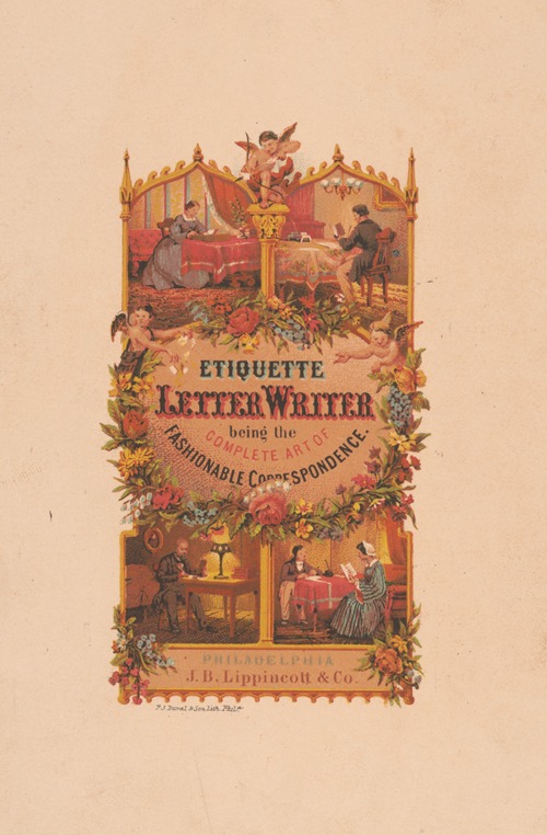 Etiquette letter writer being the complete art of fashionable correspondence
