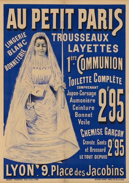Au Petit Paris- lingerie, trousseaux… 1ére communion… Lyon