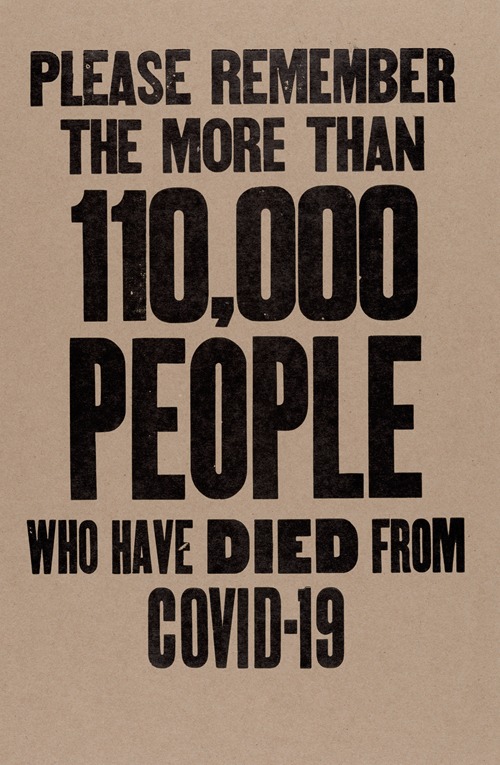 Please Remember The More Than 110,000 People Who Have Died From COVID-19