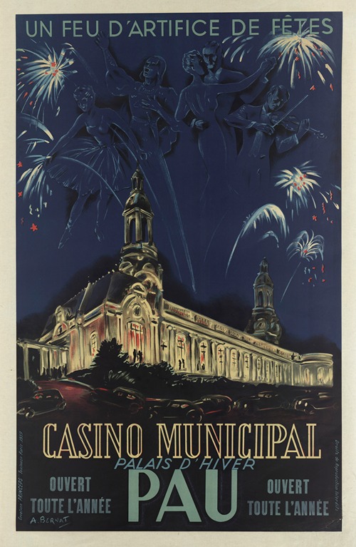 Pau – casino municipal, Palais d’hiver