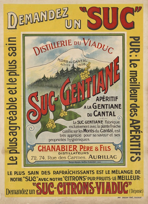 Suc de gentiane