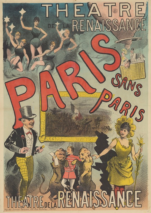 Théâtre de la Renaissance. Paris sans Paris