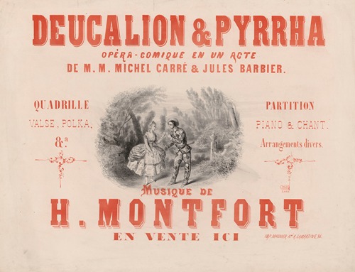 Deucalion et Pyrrha. Opéra-comique en un acte de MM. Michel Carré et Jules Barbier