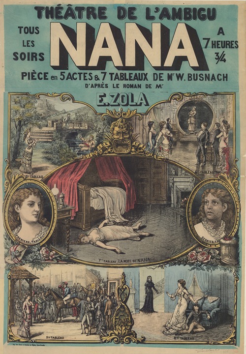 Théâtre de l’Ambigu… Nana