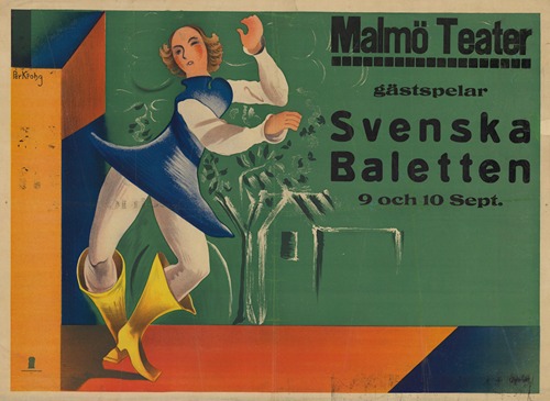 Malmö Teater. Gästspelar Svenska Baletten. O och. 10 sept