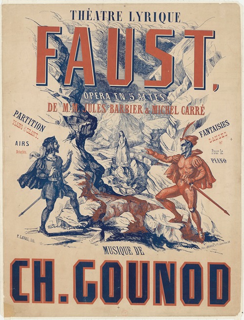 Théâtre Lyrique. Faust