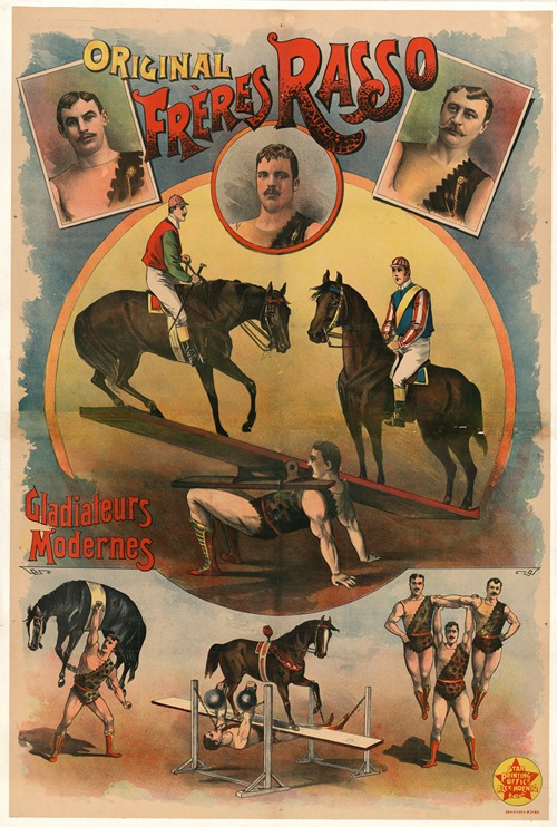Original frères Rasso, gladiateurs modernes