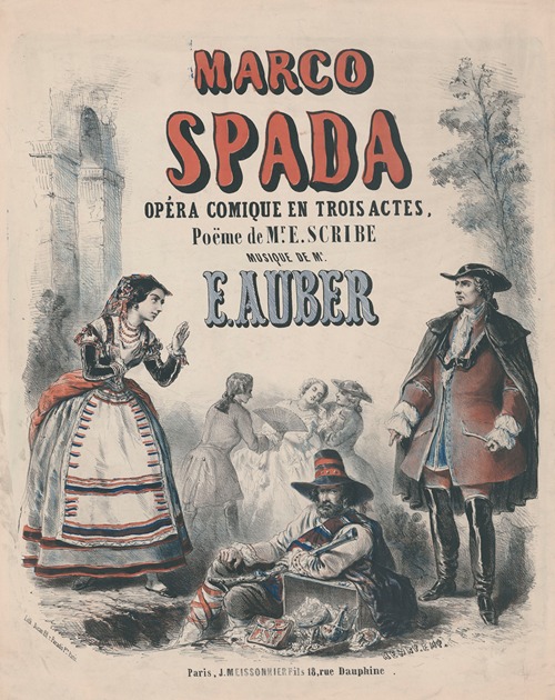 Marco Spada opéra-comique en 3 actes