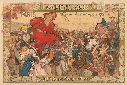Imprimerie Camis Quai Jemmapes 172. revue de ses principales créations artistiques. Les plus grandes machines du monde