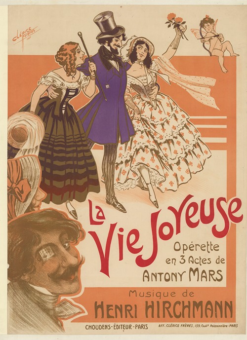 La vie joyeuse. Opérette en 3 actes de Antony Mars