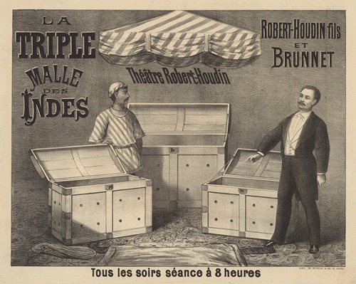 Théâtre Robert-Houdin. La triple malle des Indes