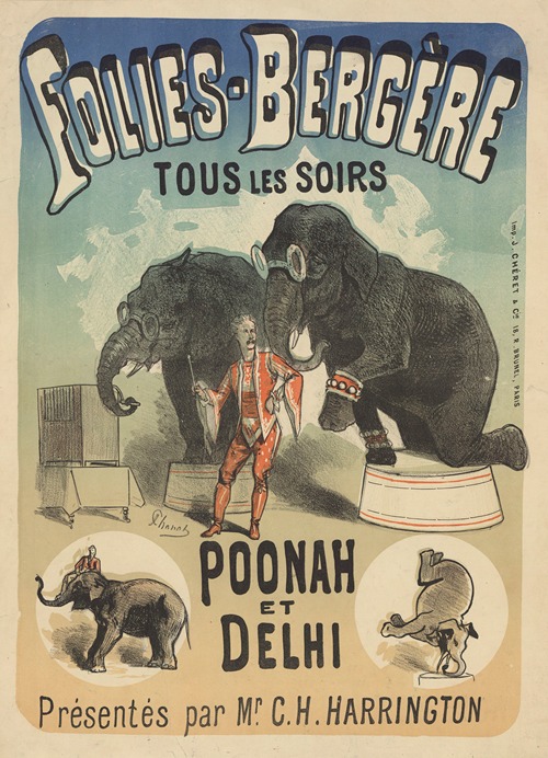 Folies Bergère… Poonah et Delhi, présentés par Mr. C. H. Harrington