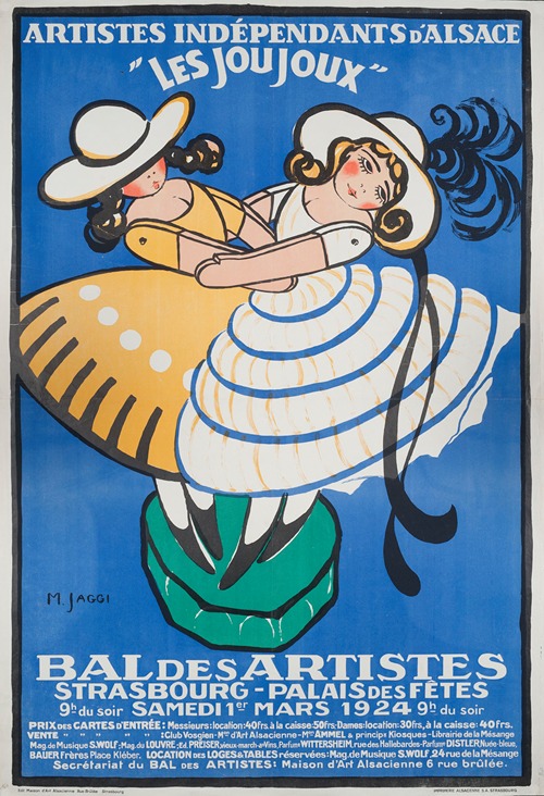 Bal des artistes. Les joujoux, 1er mars 1924
