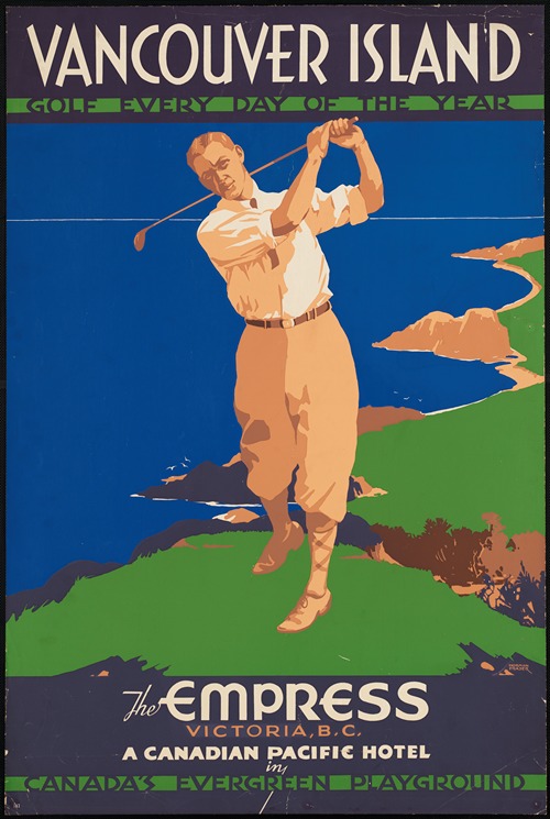 Vancouver Island. Golf every day of the year