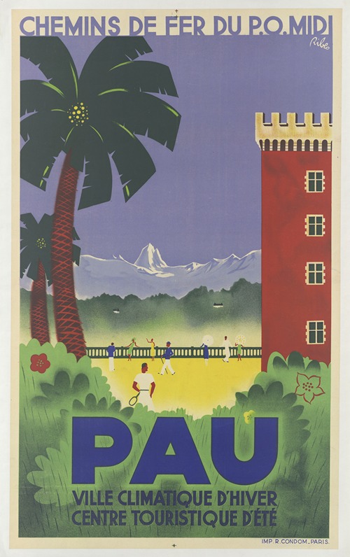 Pau, ville climatique d’hier, centre touristique d’été
