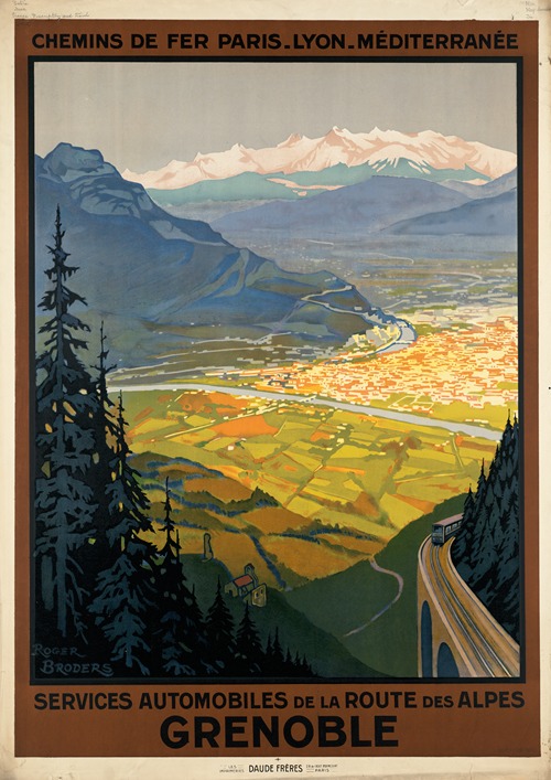 Grenoble. Services automobiles de la route des Alpes