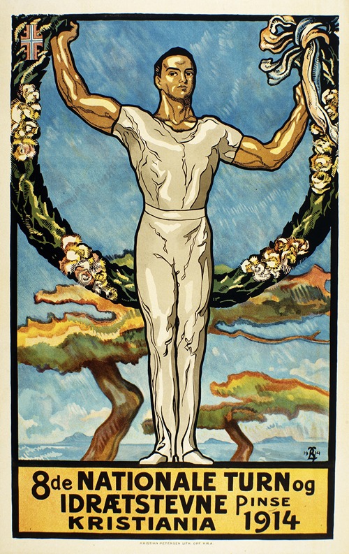 8de nationale turn og idrætstevne Kristiania. Pinse 1914