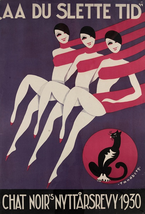 Aa du slette tid. Chat Noir nyttårsrevy 1930