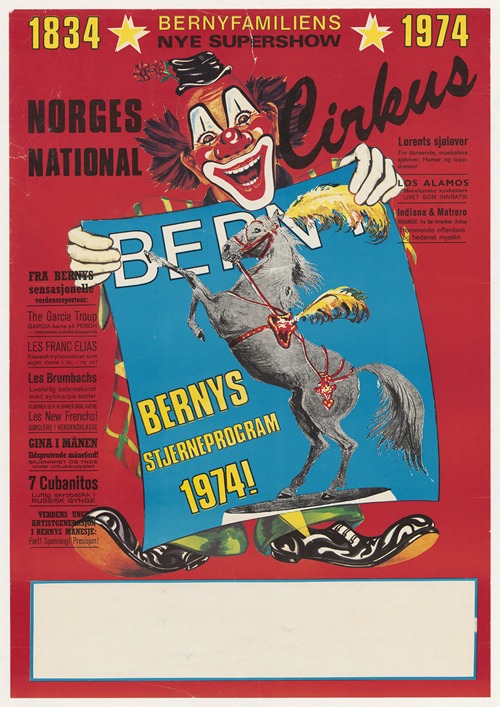 Cirkus Berny – Bernys stjerneprogram 1974