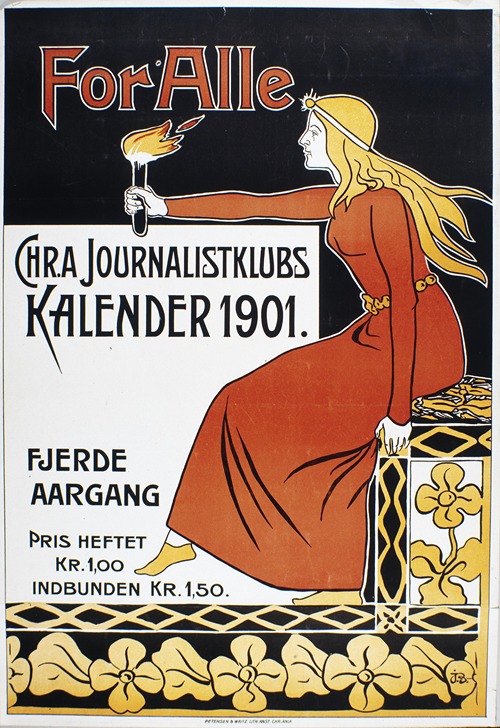 For Alle. Chr.a Journalistklubs Kalender 1901