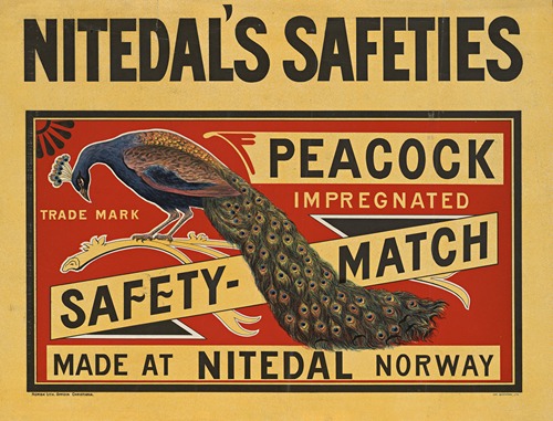 Nitedal’s safeties ; Peacock safety- match made at Nitedal Norway