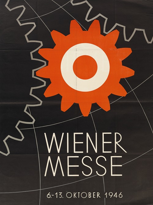 Plakat für die Wiener Herbstmesse, 6.-13. Oktober 1946