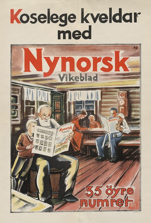 Koselege kveldar med Nynorsk vikeblad, 35 öyre numret