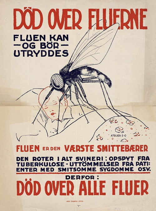 Död over fluerne; fluen kan – og bör – utryddes