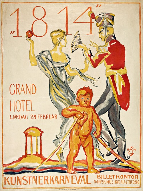 ‘1814’; Kunstnerkarneval