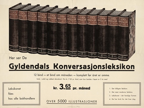 Her ser De Gyldendals konversasjonsleksikon