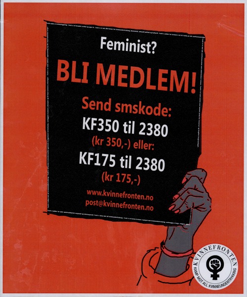 Feminist; Bli medlem!