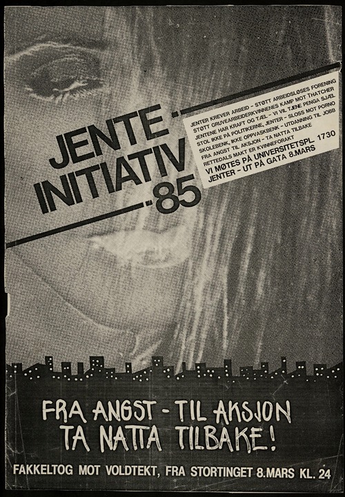 Jente initiativ ’85 – Fra angst til aksjon – ta natta tilbake